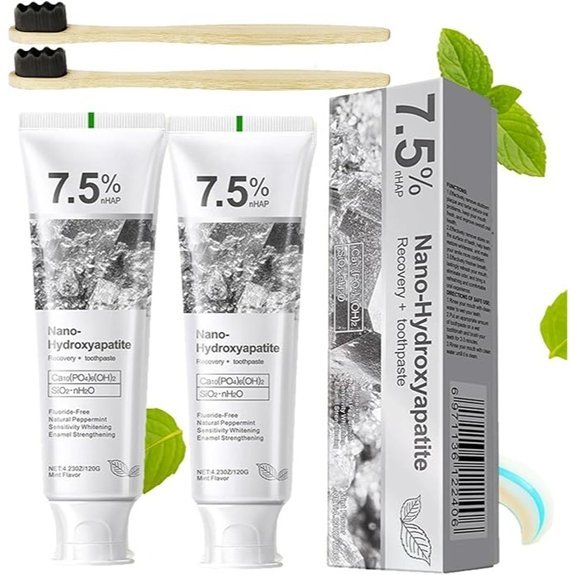 Hydroxyapatite Toothpaste for Advanced Enamel Protection