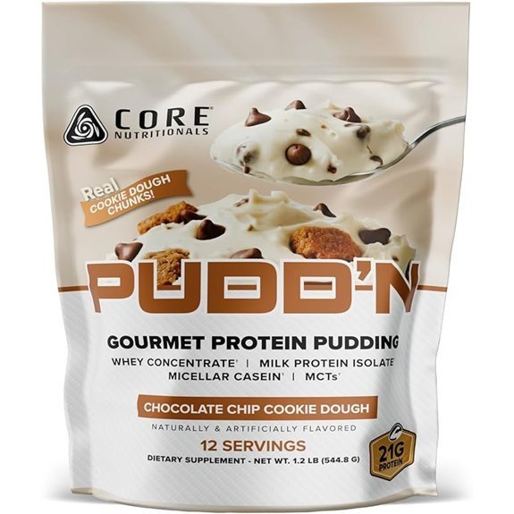 Core Nutritionals Pudd'n Instant Protein Pudding Mix