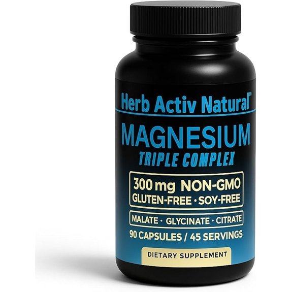 Magnesium Triple Complex 300 mg - 90 Capsules