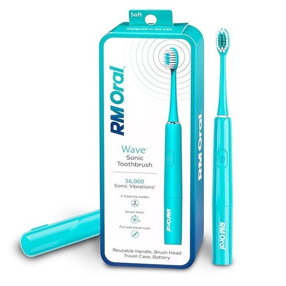 RM Oral Wave Sonic Battery-Operated Toothbrush