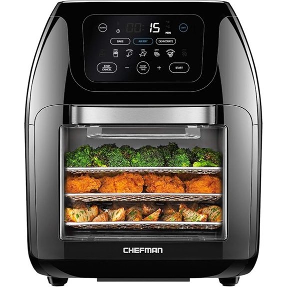 CHEFMAN Multifunctional Digital Air Fryer (10L)